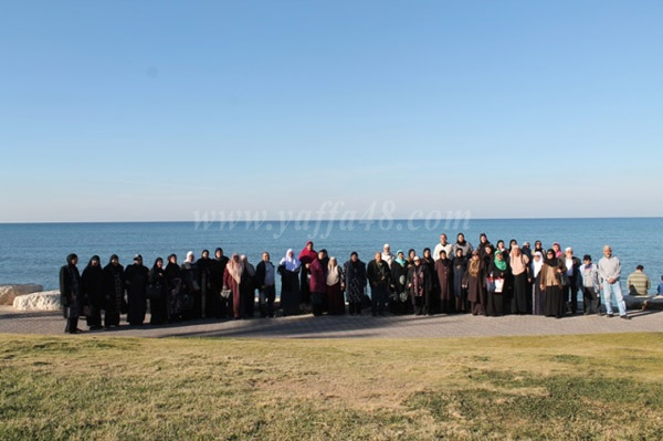 بالصور: رحلة ترفهية لأهالي من مدينة يافا إلى شمال البلاد 